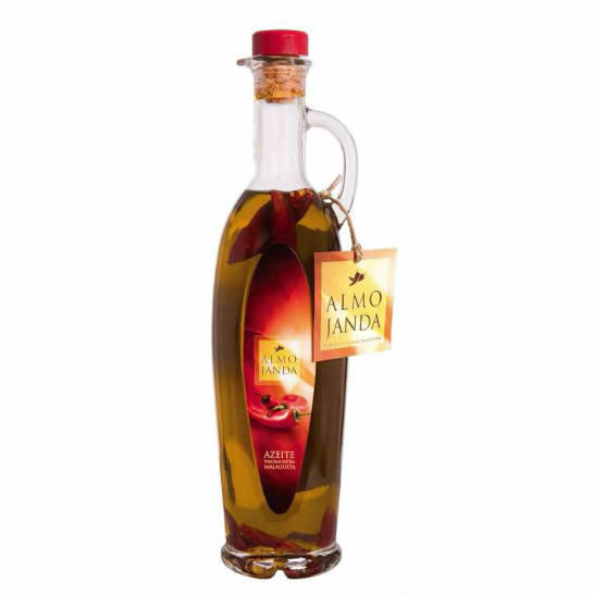 Almojanda extra virgin olive oil flavoured with chilli