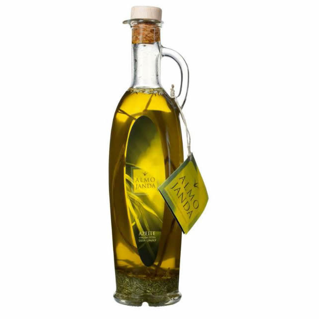 Almojanda extra virgin olive oil flavoured with lemon